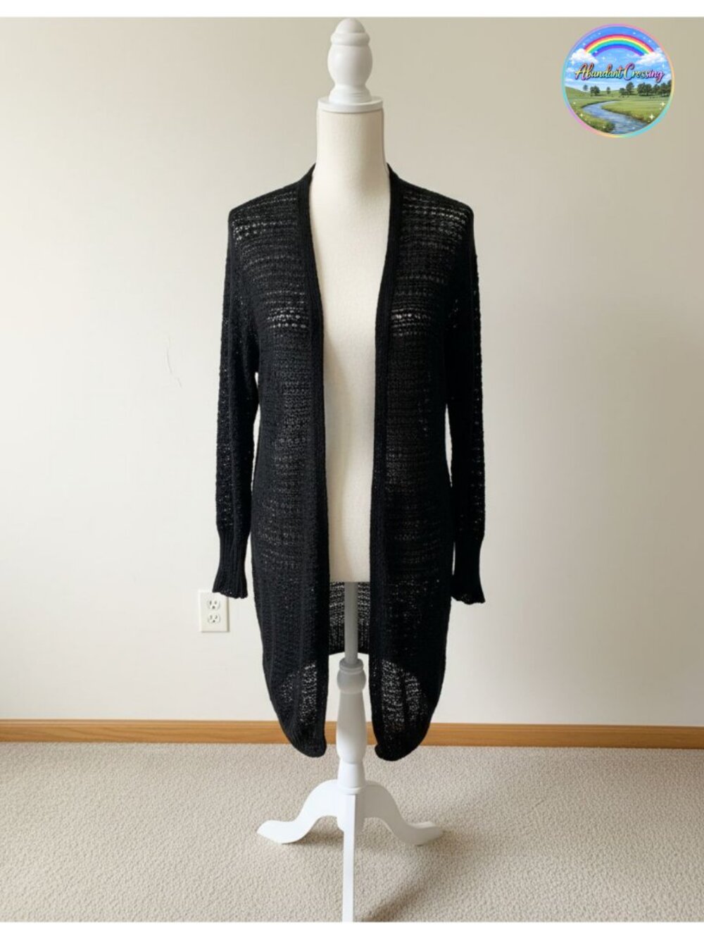 Women's Cable Knit Button Up Cardigan Cropped Sweater Chunky Winter 2025